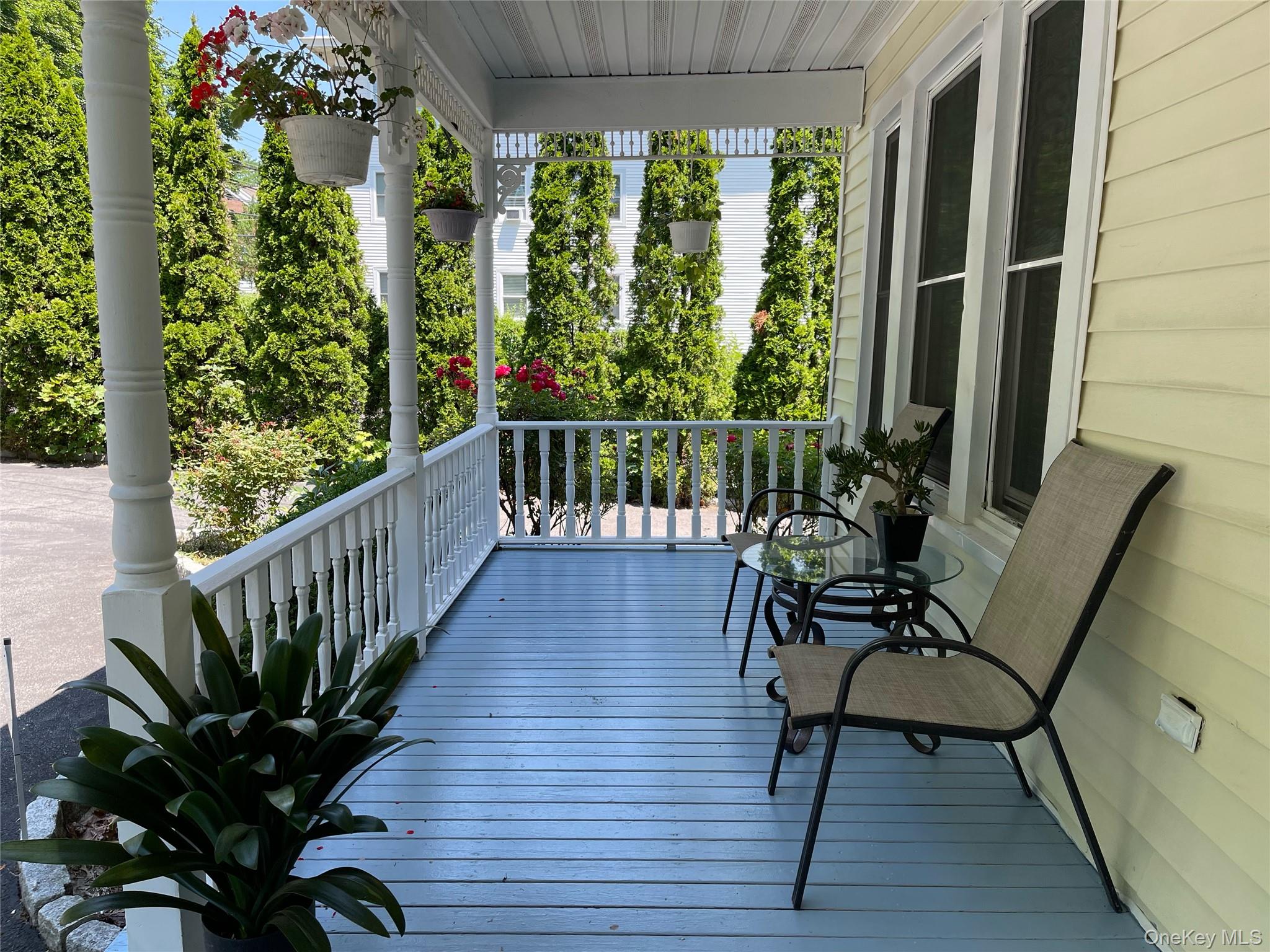 73 South Bedford Road Chappaqua, NY 10514 - Photo 3 of 30 a view of a balcony with chairs