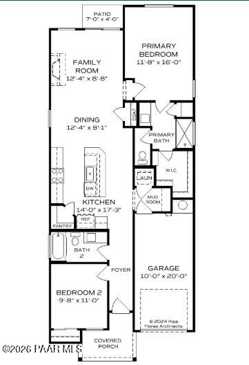1222 Quintero Road Prescott, AZ 86305 - Photo 2 of 2 Marietta Floorplan