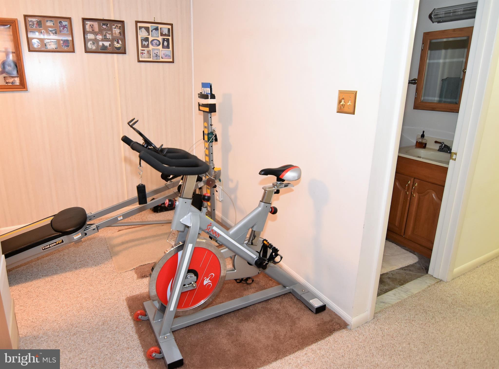 13485 Keytone Road Woodbridge, VA 22193 - Photo 6 of 30 Rear area Family~- gym equip or extra storage