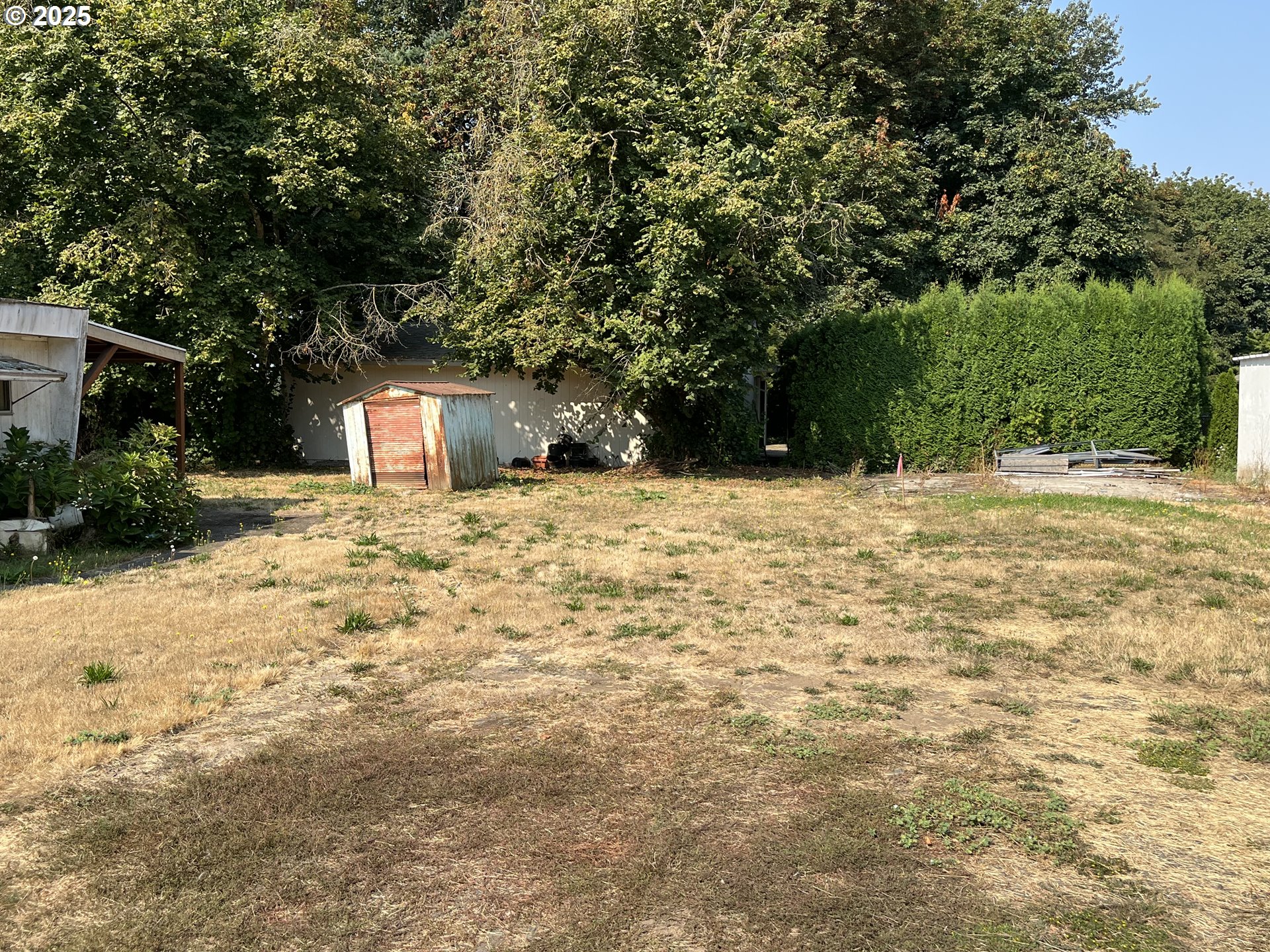 South Jefferson Lafayette, OR 97127 - Photo 14 of 15 a white house covered with snow in front of house
