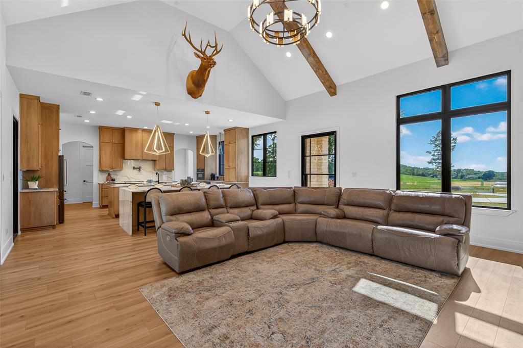 2804 Buchanan Road Hallsville, TX 75650 - Photo 6 of 40 a living room with furniture and a large window