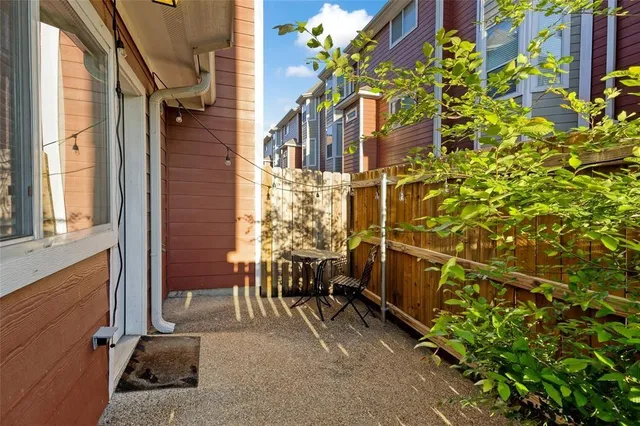 a view of balcony and patio