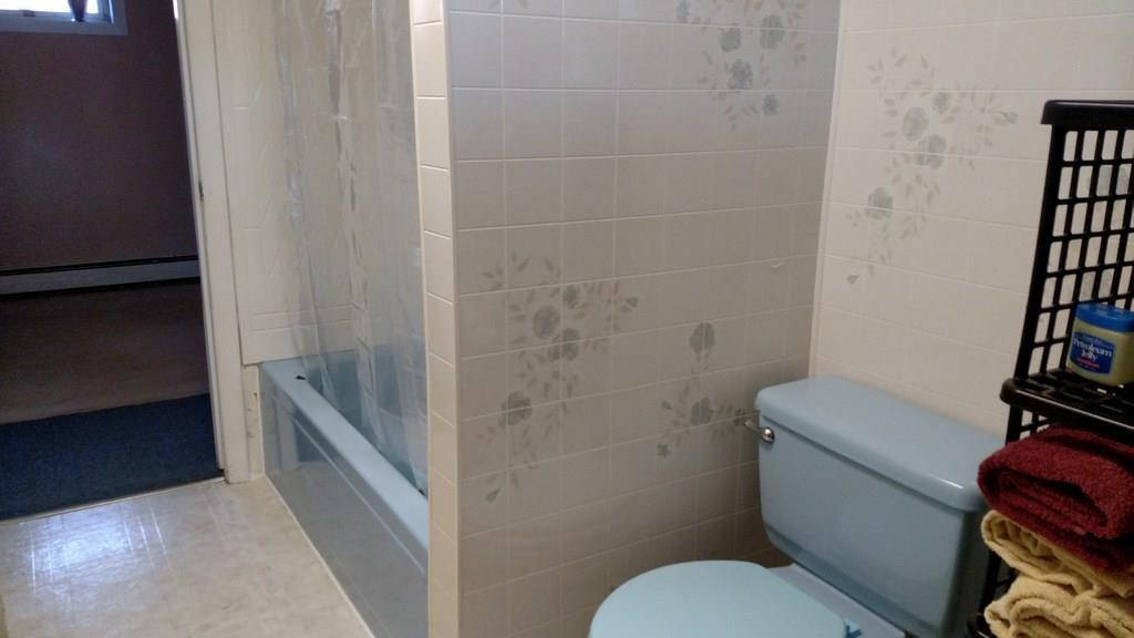 305 Main Road Eddington, ME 04428 - Photo 22 of 35 Downstairs bathroom, powder blue...