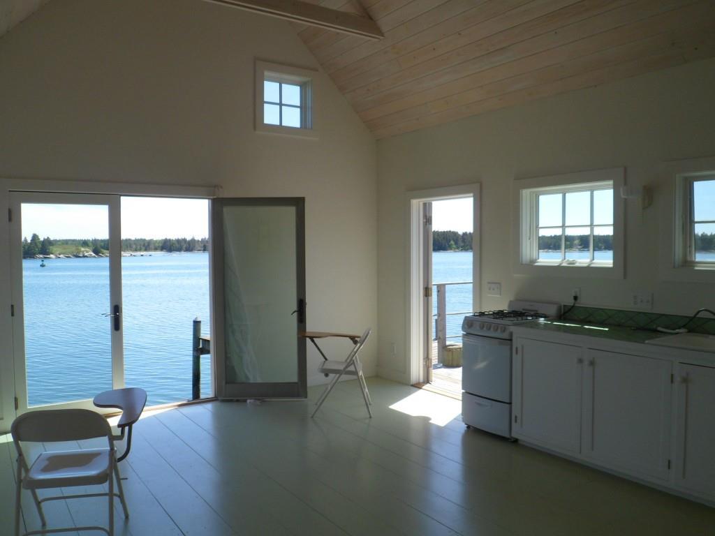 44-46 Reach Road Vinalhaven, ME 04863 - Photo 32 of 35 Interior of studio. Fully insulated,...