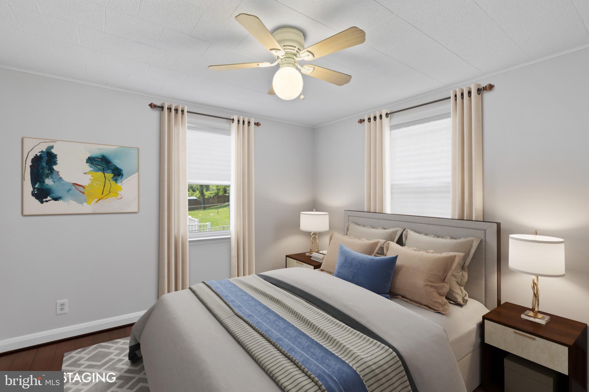 7508 Riddle Avenue Baltimore, MD 21224 - Photo 14 of 25 Serene bedroom with natural light.