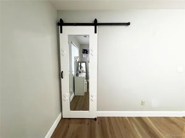 view of wooden floor
