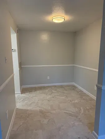 a view of empty room