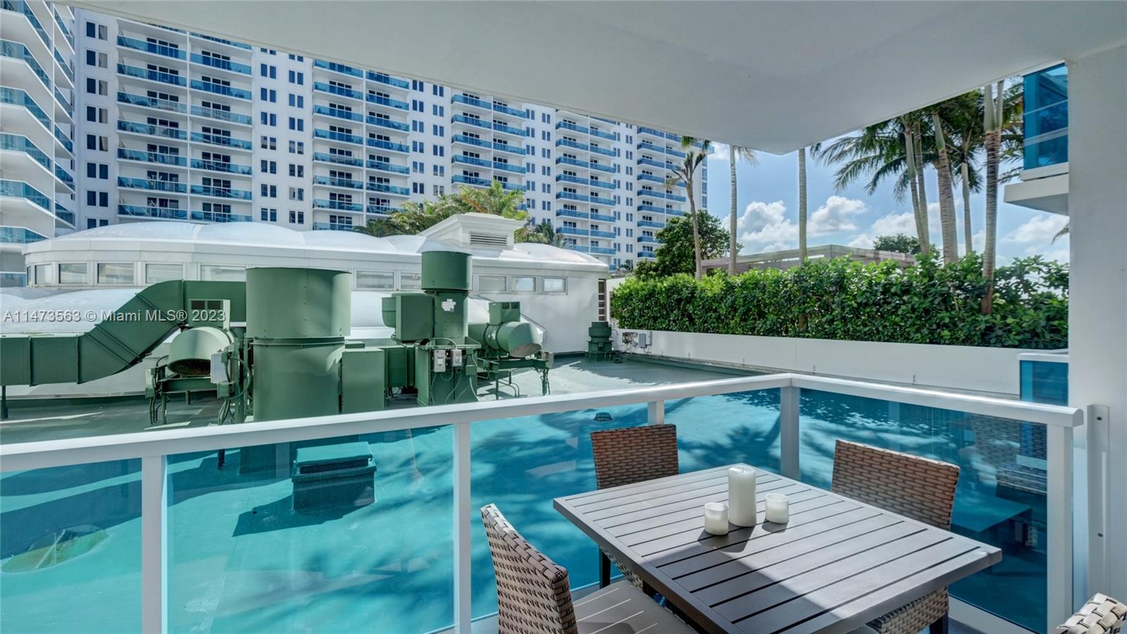 2301 Collins Avenue, Unit 321 Miami Beach, FL 33139 - Photo 13 of 33 a view of a house with backyard and sitting area