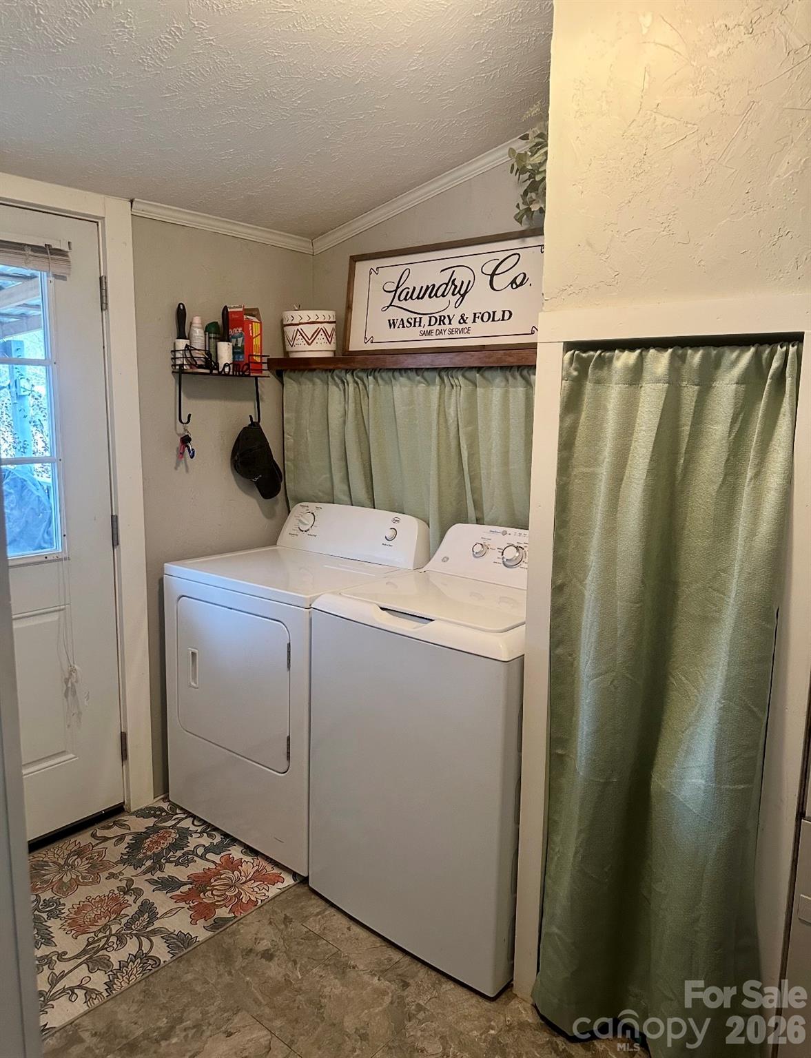 5425 Old Creek Road Morganton, NC 28655 - Photo 7 of 22 a utility room with dryer and washer