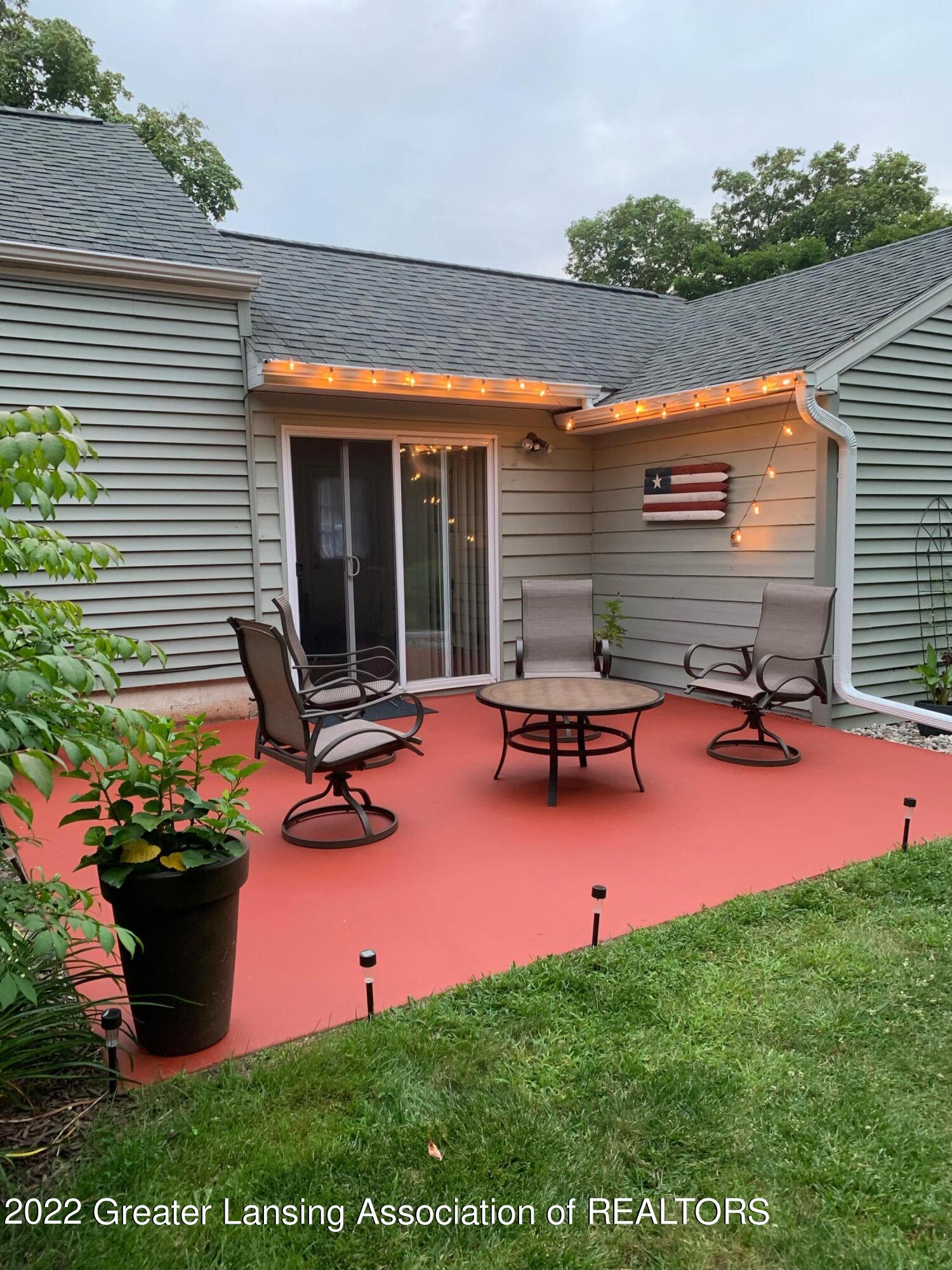 6510 Creyts Road Dimondale, MI 48821 - Photo 25 of 30 Patio in summer