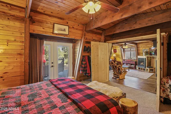 a view of a balcony with chairs