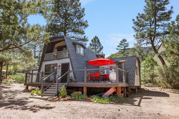 a view of a cafe with sitting area