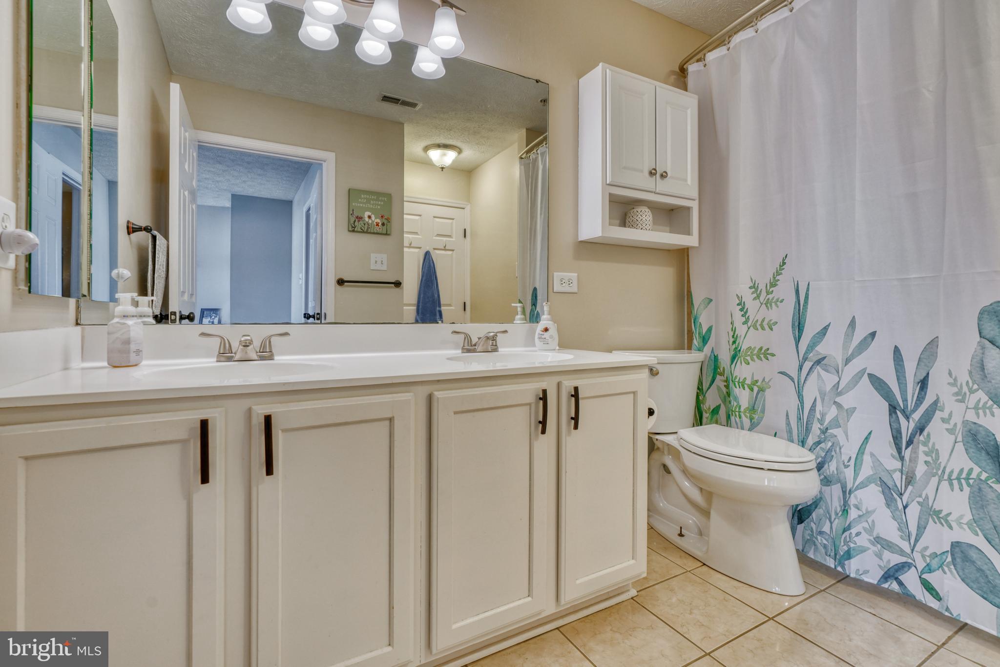 5030 Finsbury Road Rosedale, MD 21237 - Photo 33 of 49 a bathroom with a sink a toilet and mirror