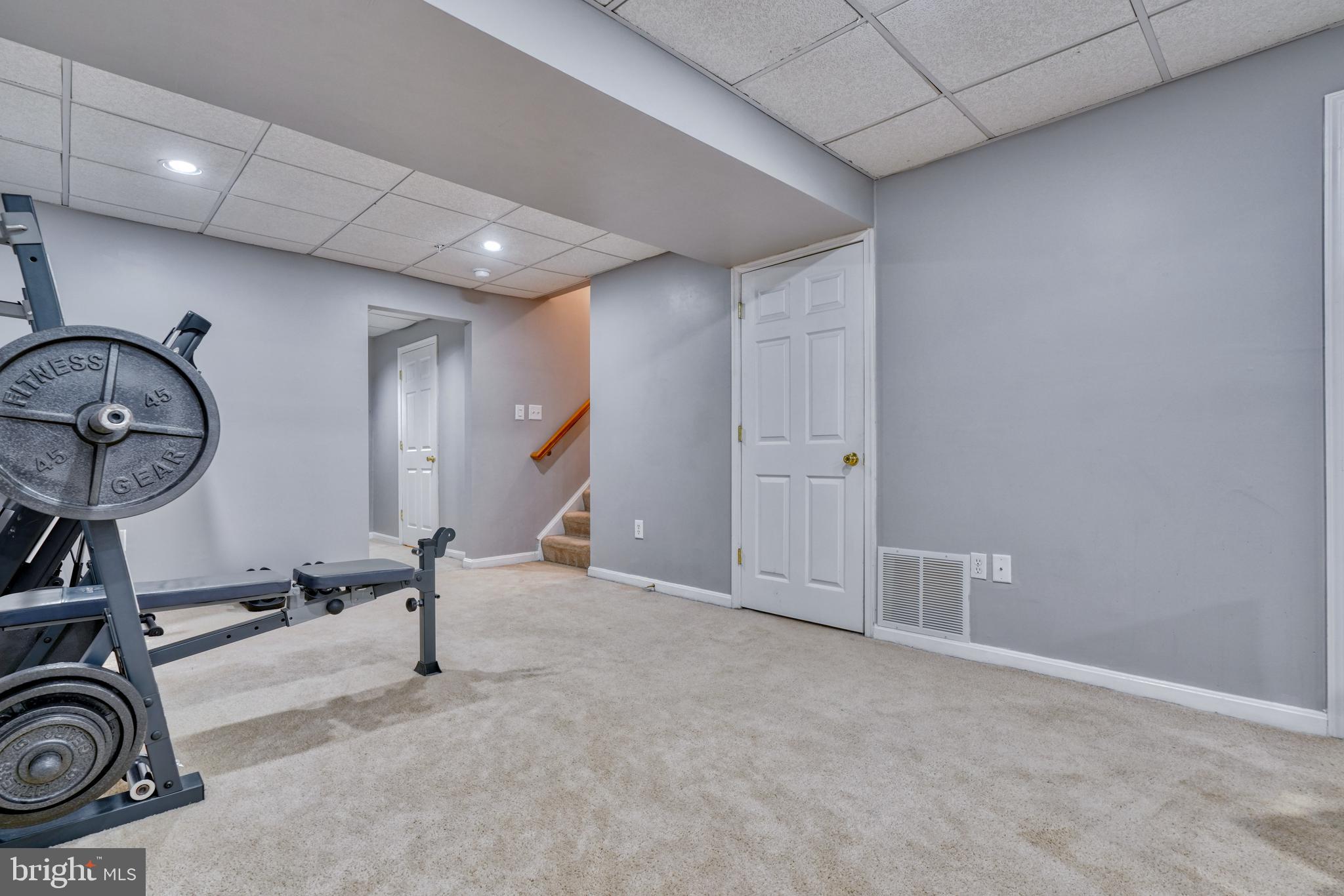 5030 Finsbury Road Rosedale, MD 21237 - Photo 44 of 49 a view of a room with gym equipment