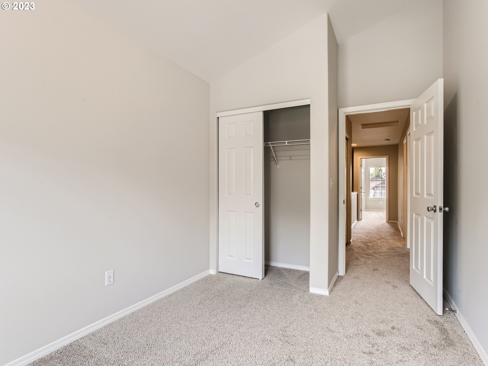 5877 Southeast 15th Drive Gresham, OR 97080 - Photo 19 of 27 an empty room with closet and a bathroom