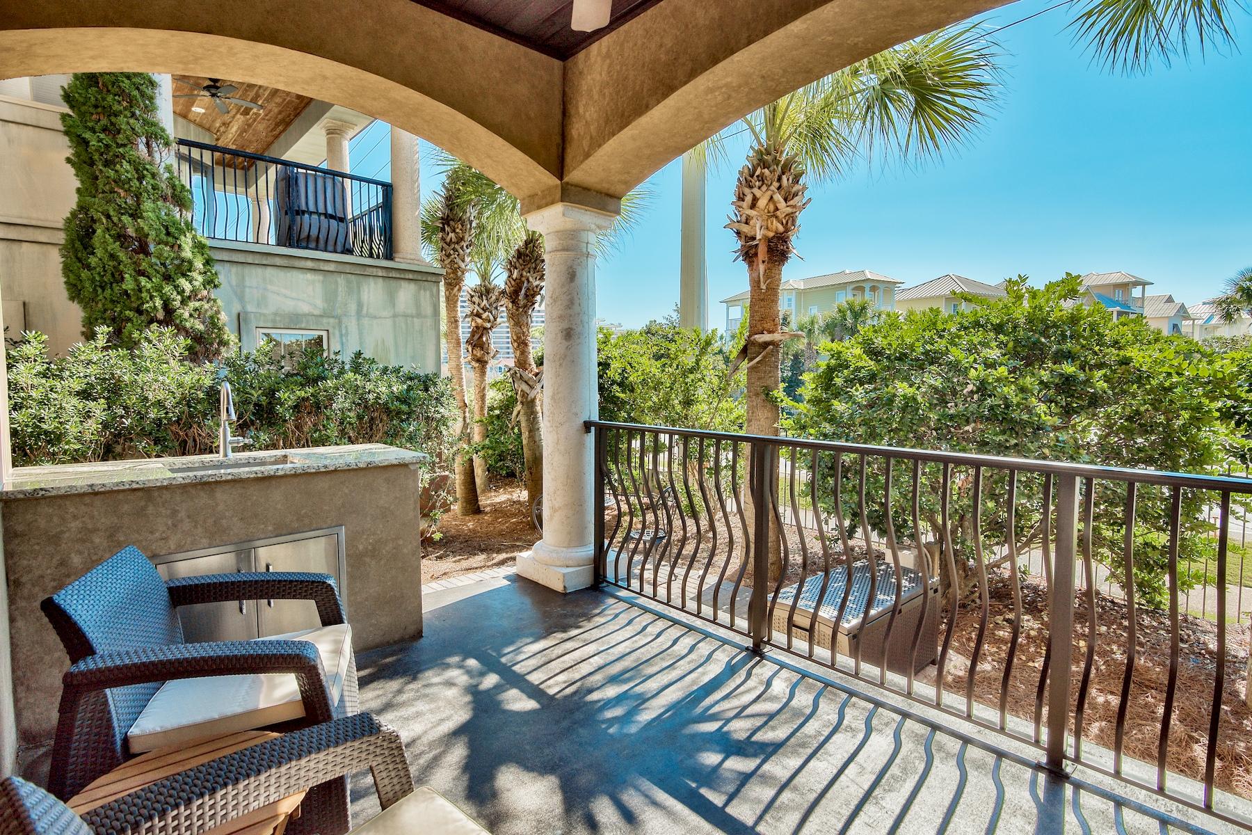 231 Rue St Tropez Miramar Beach, FL 32550 - Photo 12 of 35 a view of balcony with furniture