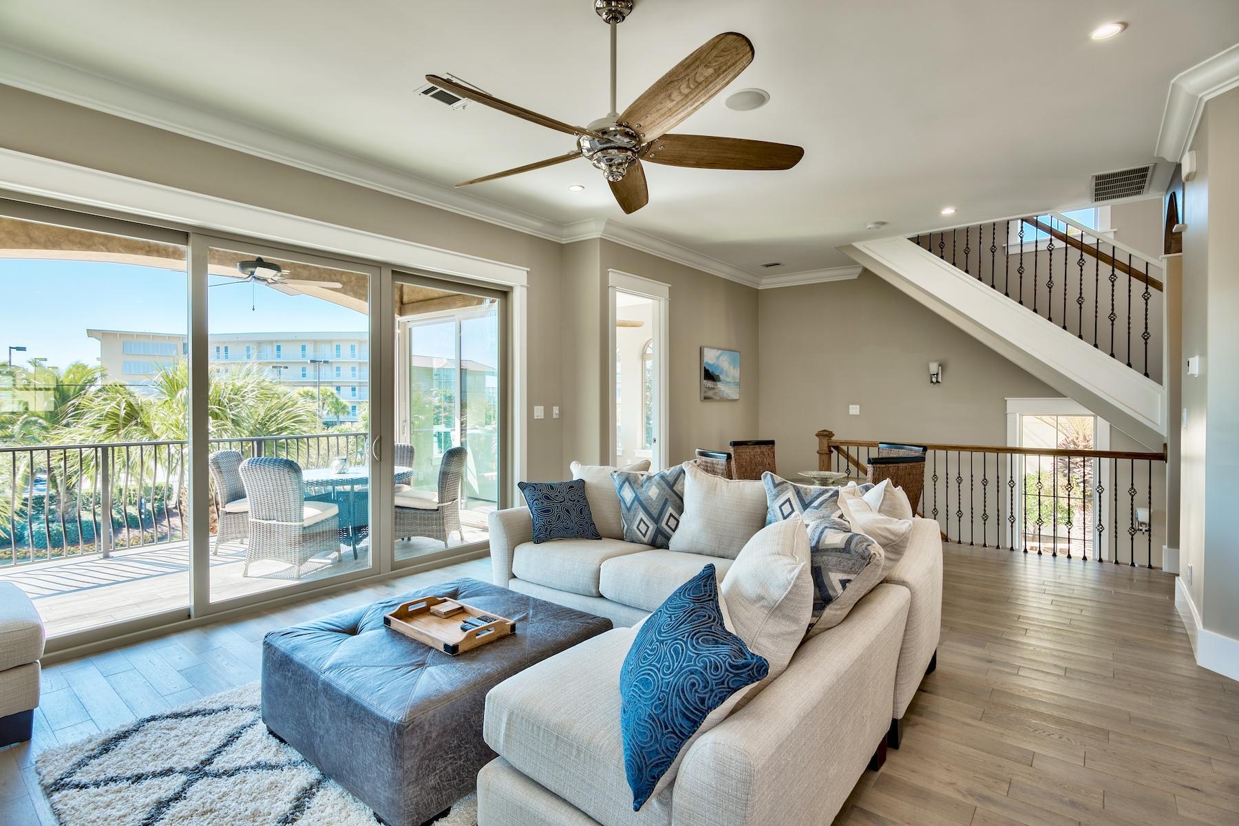 231 Rue St Tropez Miramar Beach, FL 32550 - Photo 17 of 35 a living room with furniture and a large window