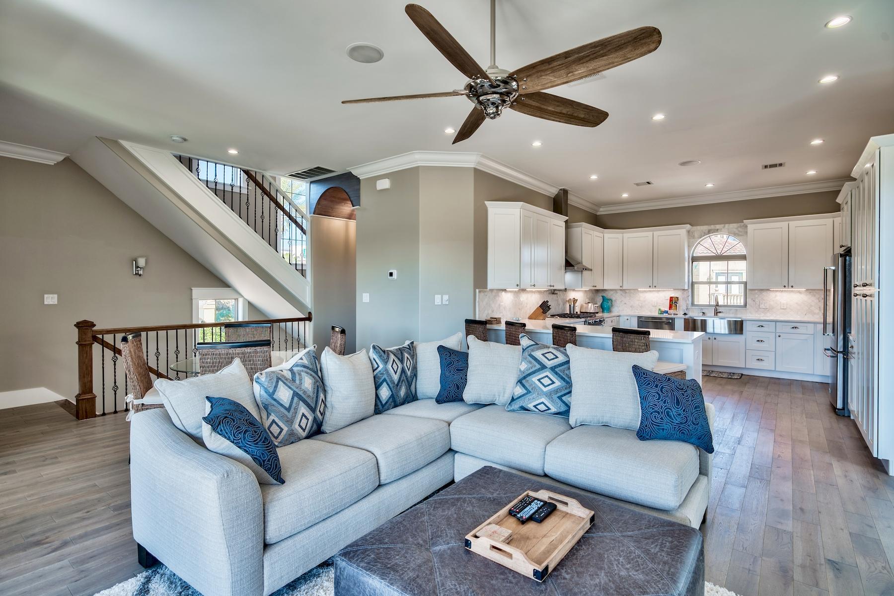 231 Rue St Tropez Miramar Beach, FL 32550 - Photo 2 of 35 a view of living room kitchen with furniture and a view of kitchen