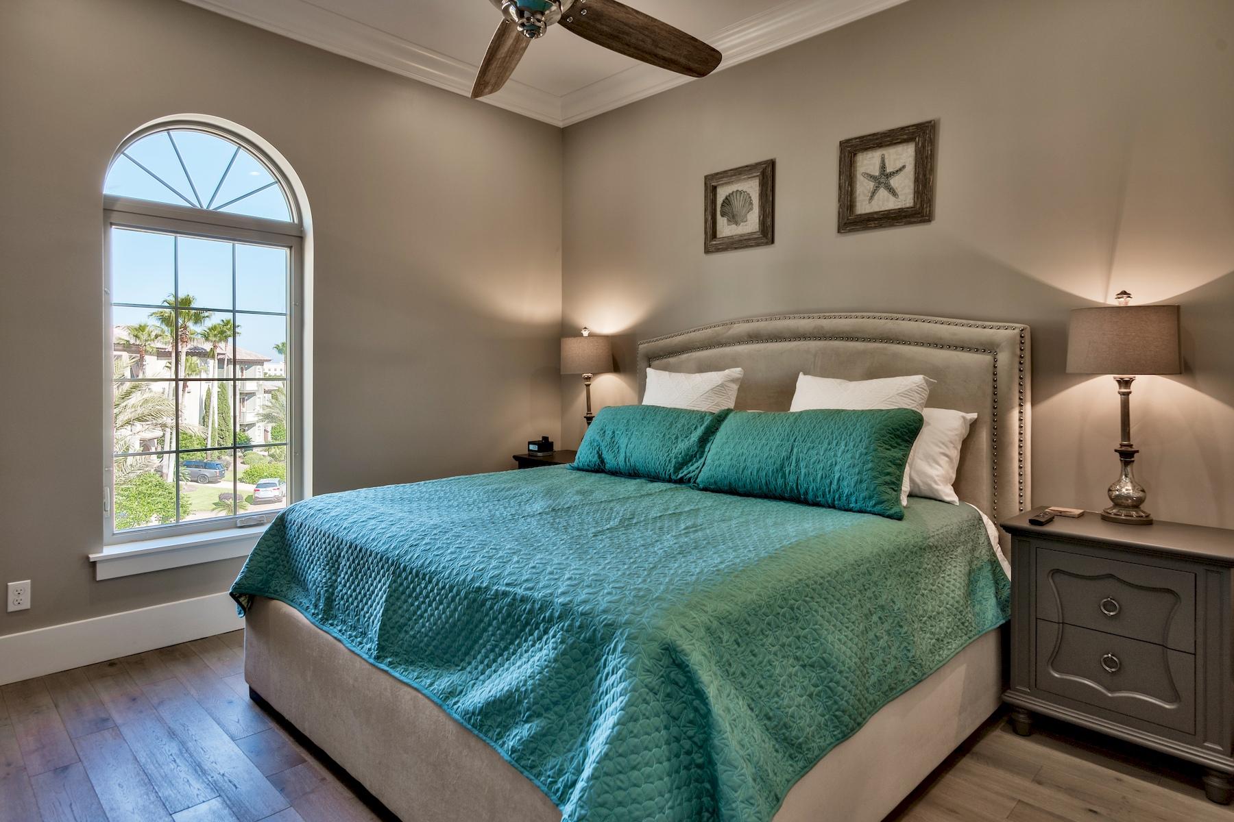 231 Rue St Tropez Miramar Beach, FL 32550 - Photo 27 of 35 a bedroom with a bed and a window