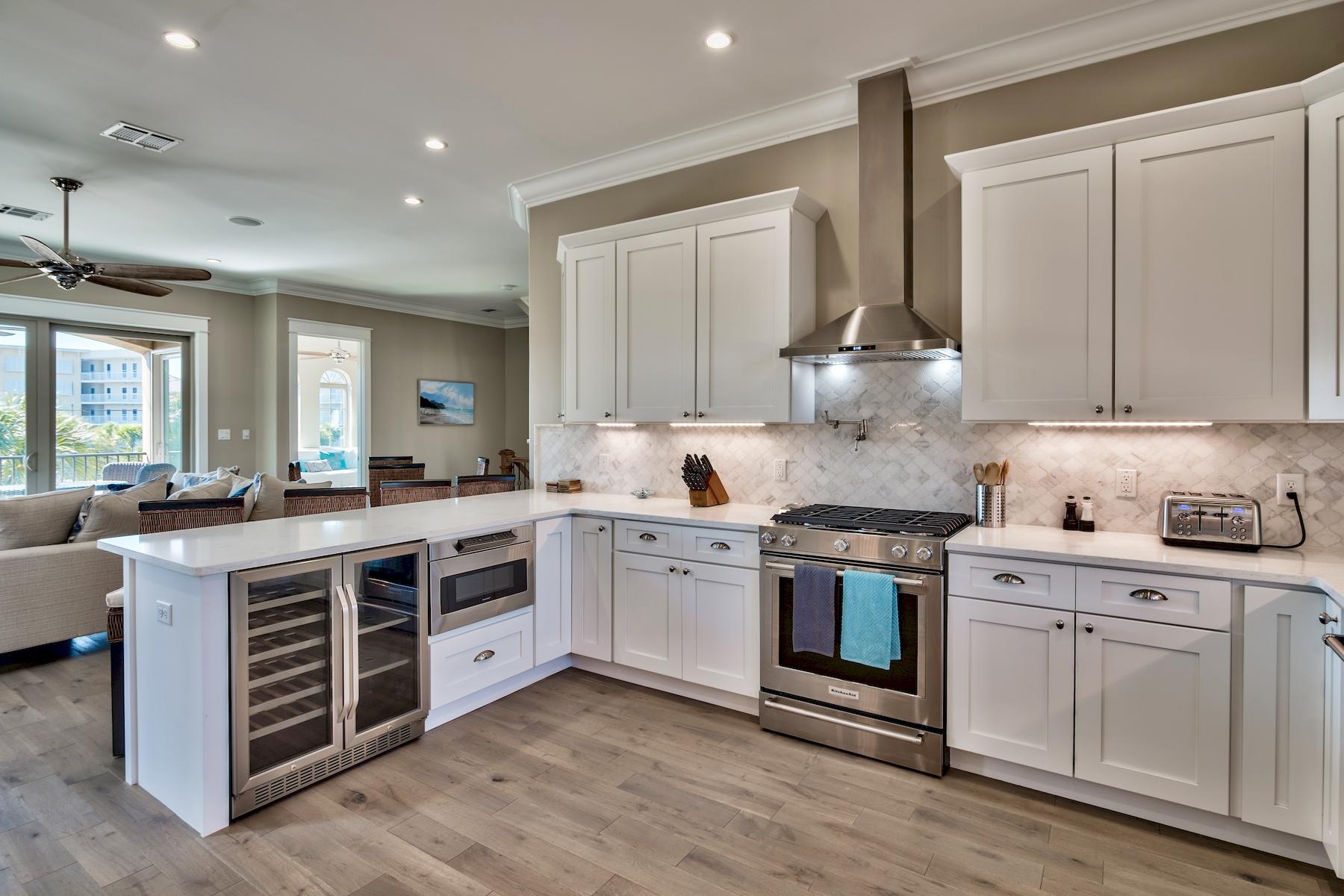 231 Rue St Tropez Miramar Beach, FL 32550 - Photo 3 of 35 a kitchen with a stove oven and sink