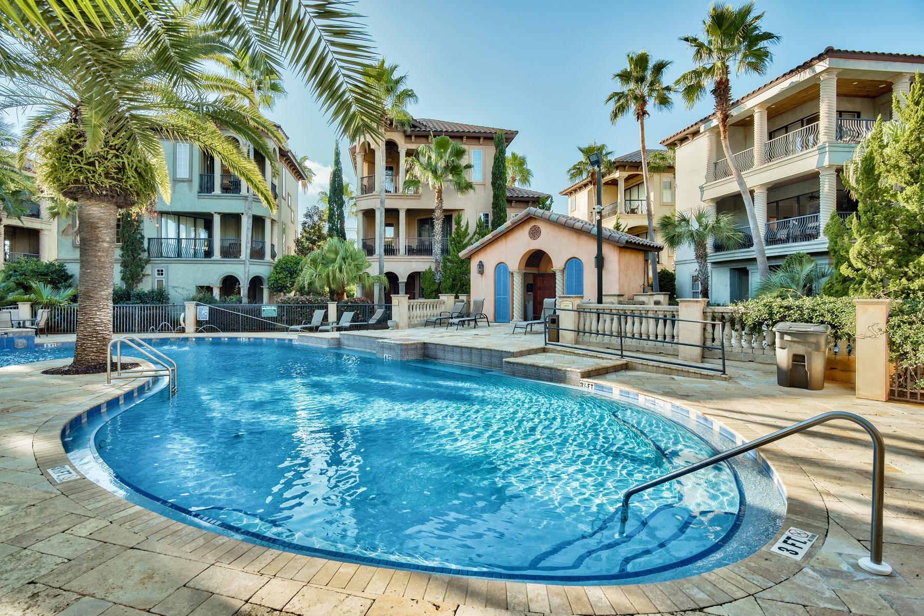 231 Rue St Tropez Miramar Beach, FL 32550 - Photo 34 of 35 a view of a house with swimming pool