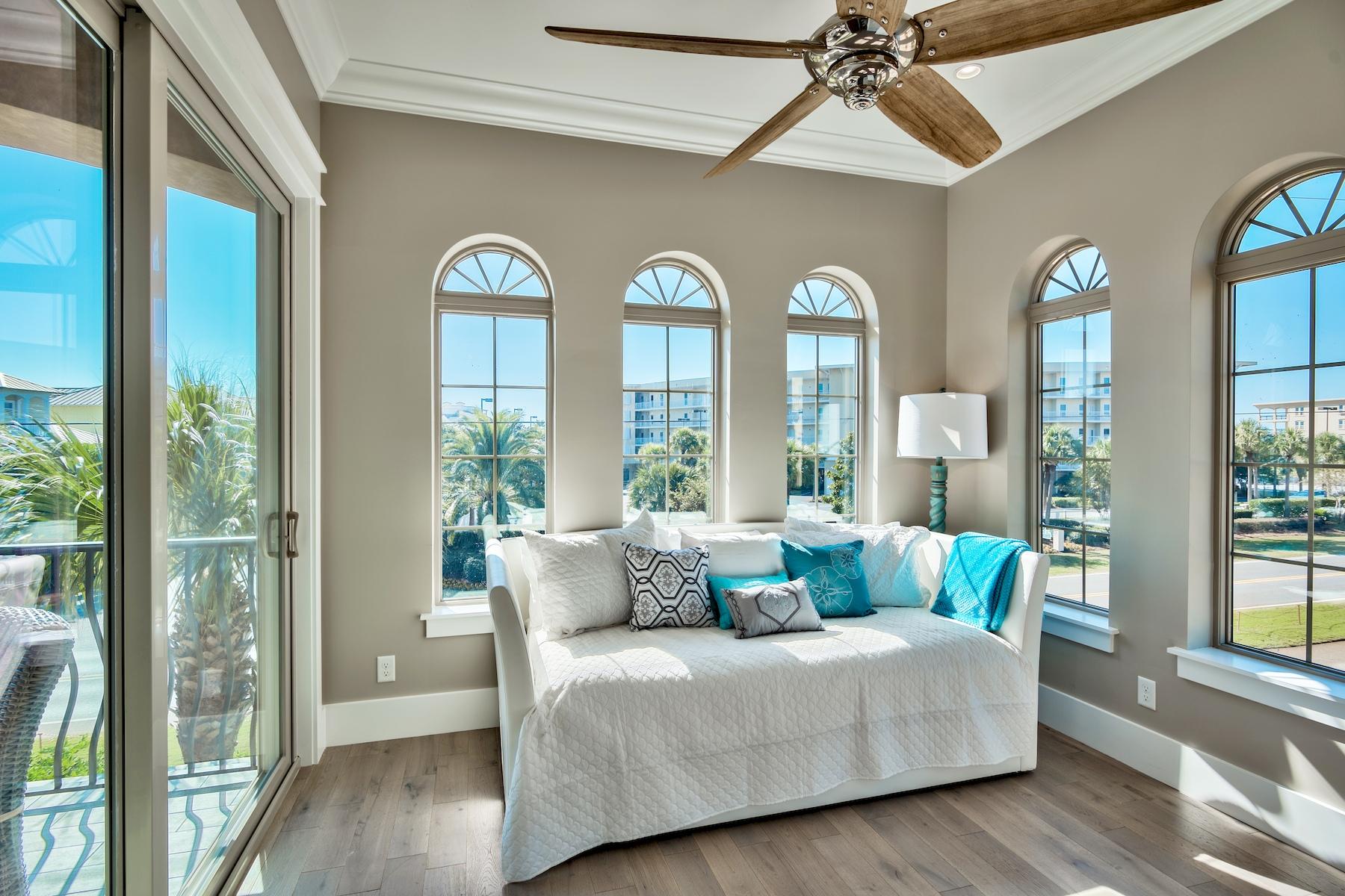 231 Rue St Tropez Miramar Beach, FL 32550 - Photo 5 of 35 a living room with furniture and a large window