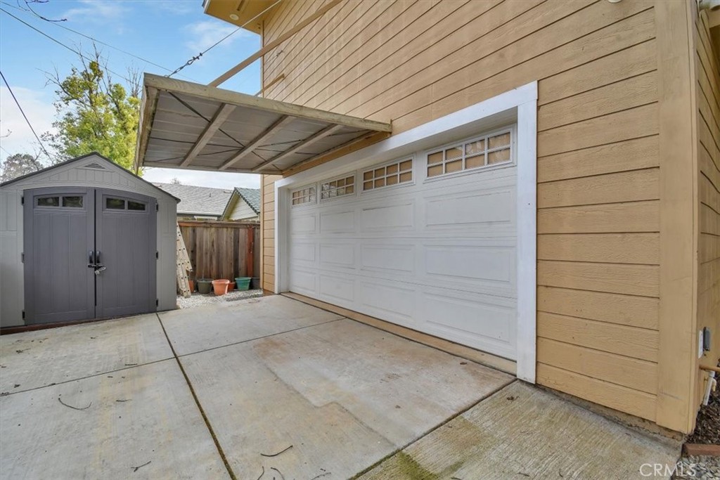 1631 Salem Street Chico, CA 95928 - Photo 55 of 71 Rear house garage with alley access