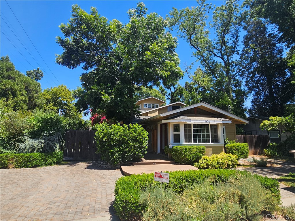 1631 Salem Street Chico, CA 95928 - Photo 68 of 71 a front view of a house with a yard