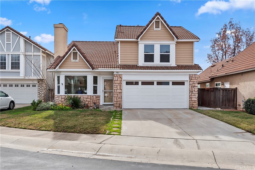 9781 Caldaro Street Rancho Cucamonga, CA 91737 - Photo 1 of 1 a front view of a house with a yard