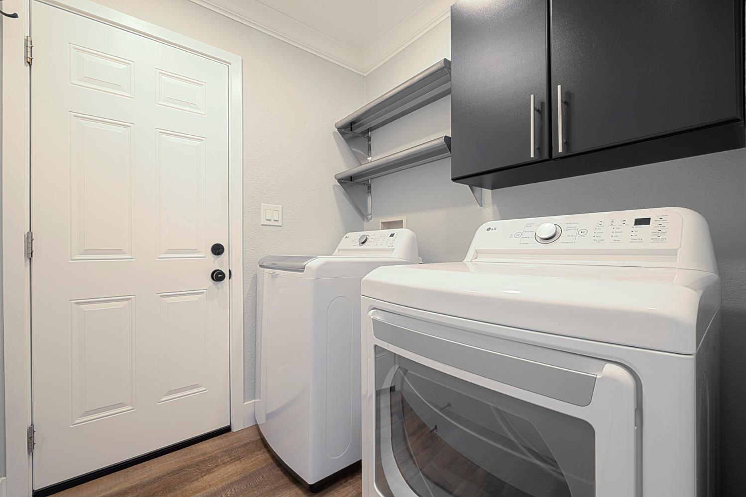 1330 Calaveritas Road, Unit 25 San Andreas, CA 95249 - Photo 15 of 43 a utility room with dryer and washer