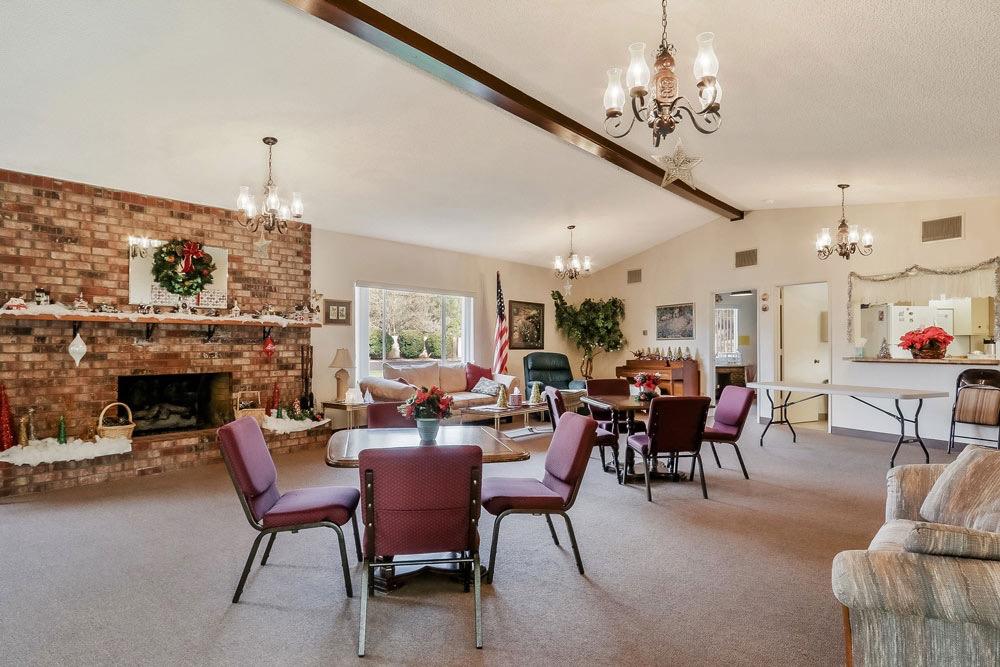 1330 Calaveritas Road, Unit 25 San Andreas, CA 95249 - Photo 33 of 43 a view of a dining room with furniture window and outside view