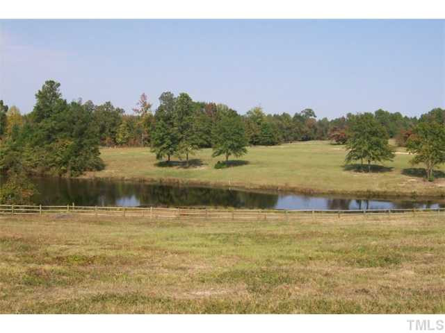 84 South Sunset Ridge Drive Willow Spring, NC 27592 - Photo 21 of 21 a view of a lake with houses in the back