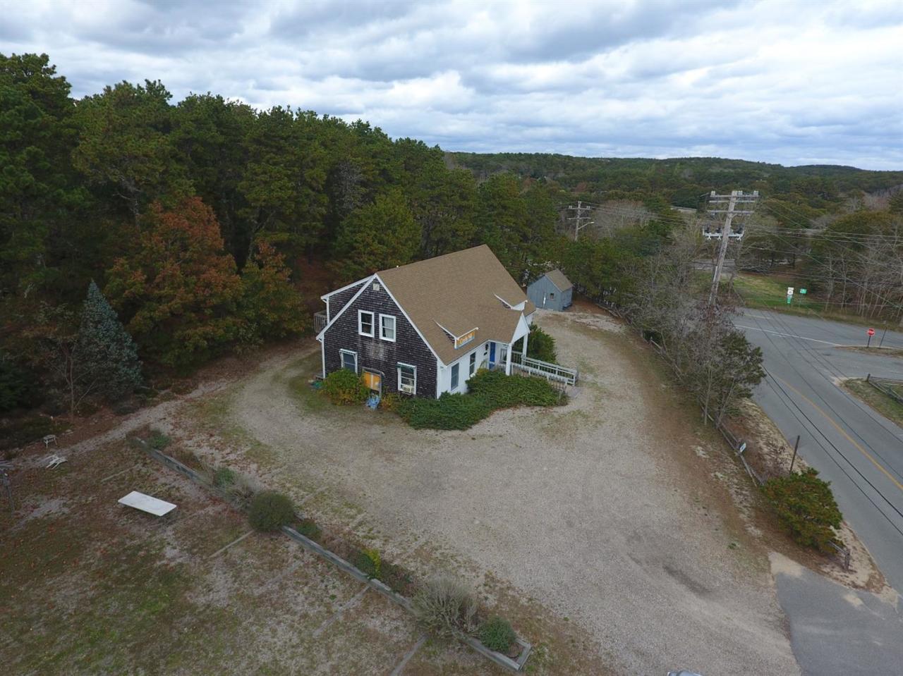 1 Depot Road Truro, MA 02666 - Photo 8 of 8 a view of a mountain in front of a house