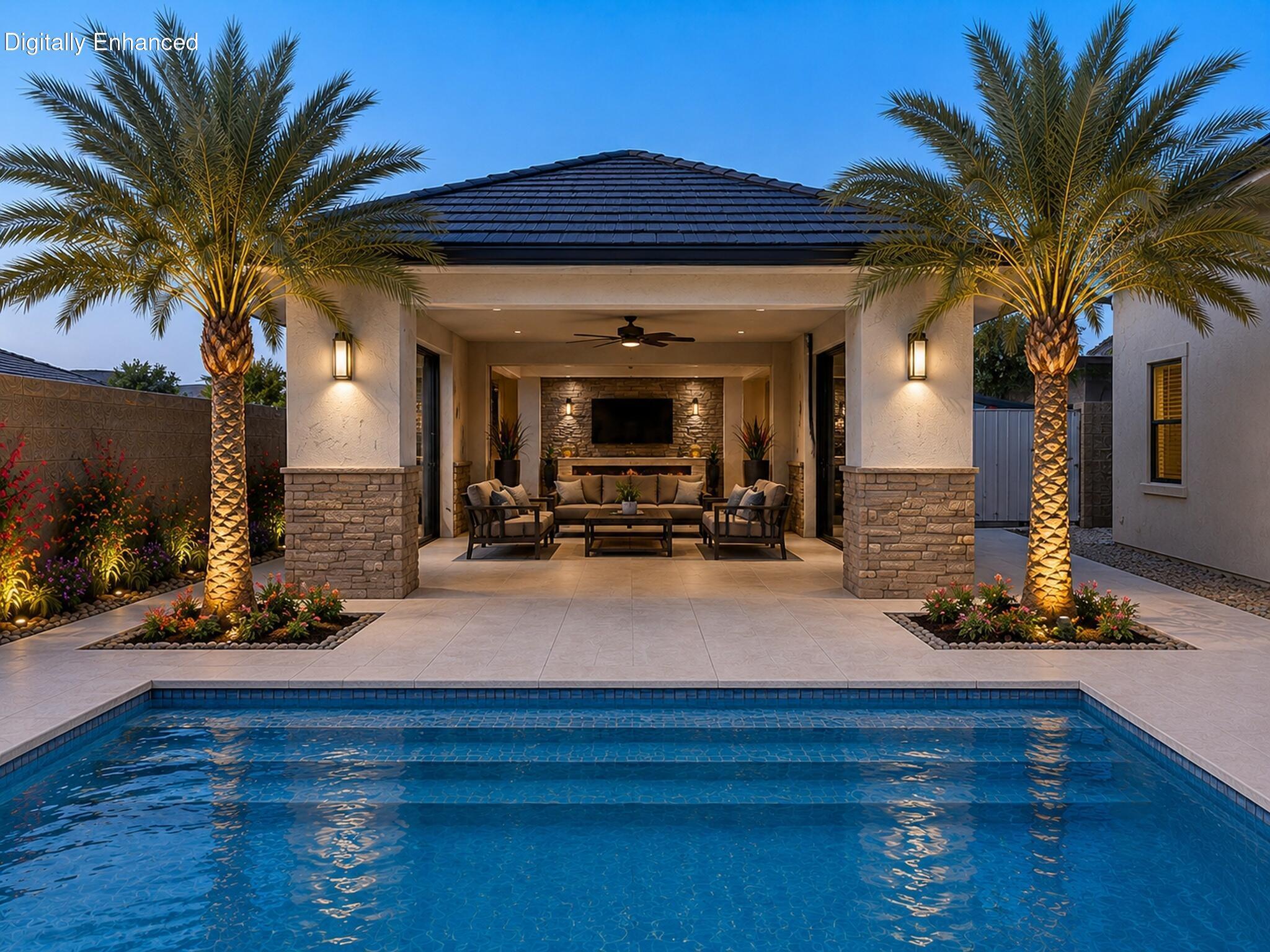 719 Scenario Street Washington, UT 84780 - Photo 71 of 72 Digital Rendering of Cabana (possibilities)