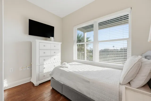 a view of living room with furniture and a window