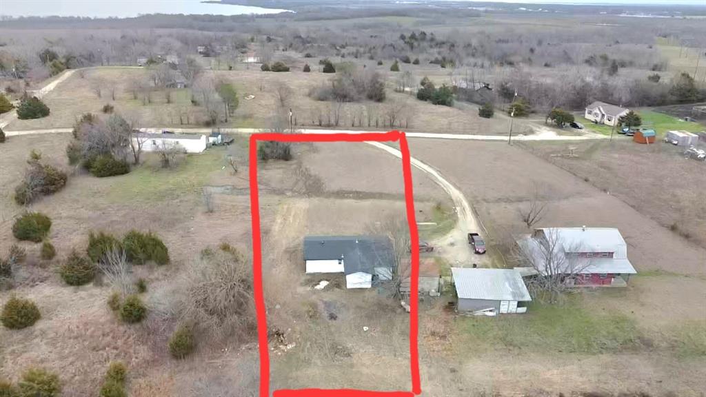 1178 Nob Hill Road Quinlan, TX 75474 - Photo 12 of 13 Overview of rural landscape with property parcel outlined