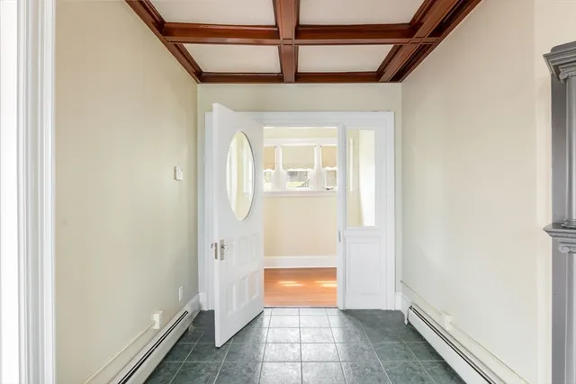 a view of an entryway door