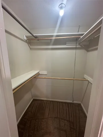 a view of walk in closet