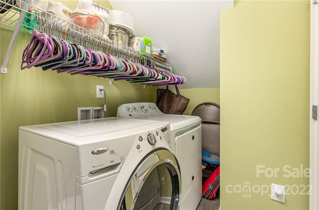 155 Rose Brier Lane. Salisbury, NC 28146 - Photo 25 of 32 a utility room with dryer and washer