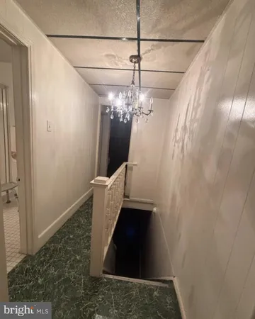 a view of a staircase
