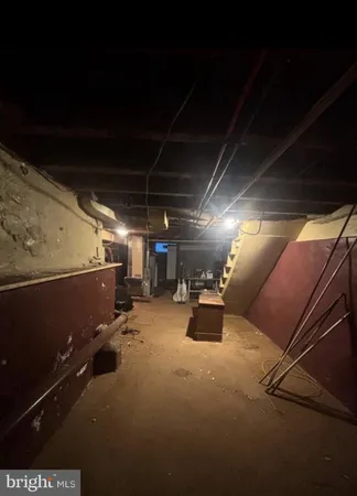 a view of the empty room