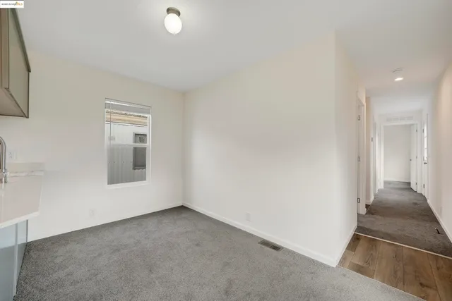 a view of a livingroom with a staircase
