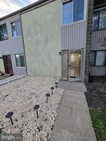 a backyard of a house