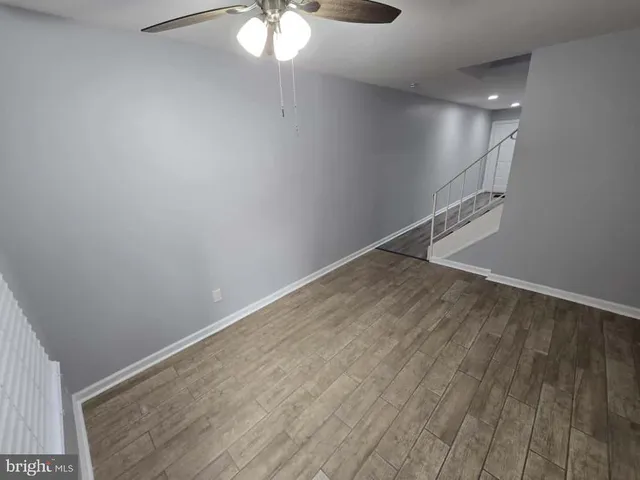 wooden floor in an empty room