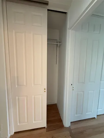 a view of empty room