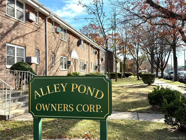 a sign on the side of a building