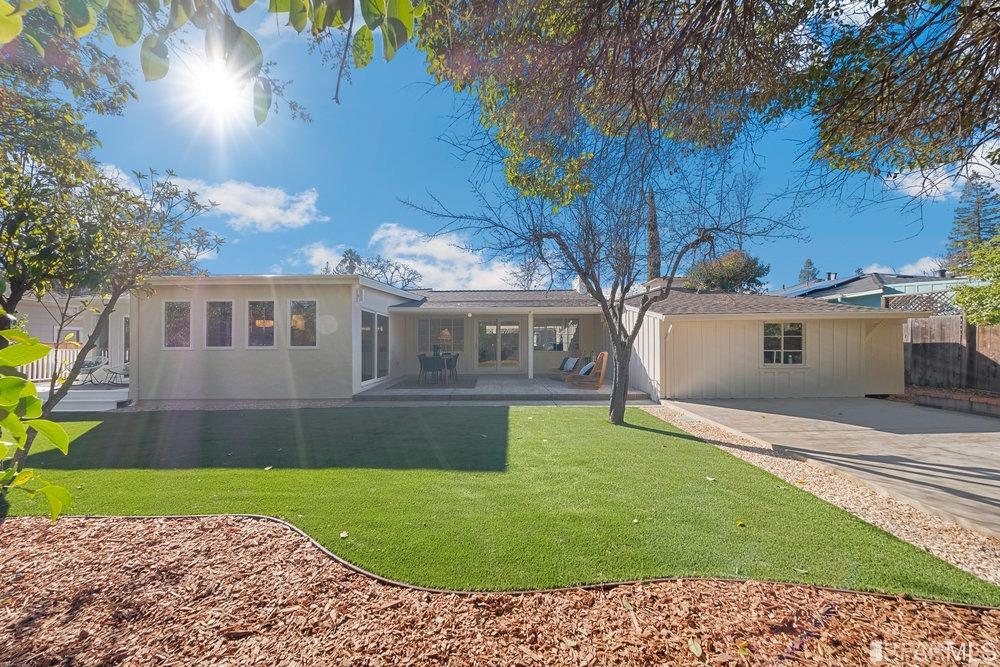 1016 Willow Drive Lafayette, CA 94549 - Photo 30 of 34 a front view of a house with a yard