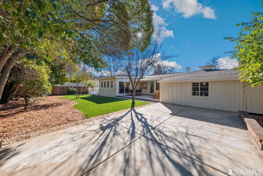 1016 Willow Drive Lafayette, CA 94549 - Photo 31 of 34 a view of a house with a yard
