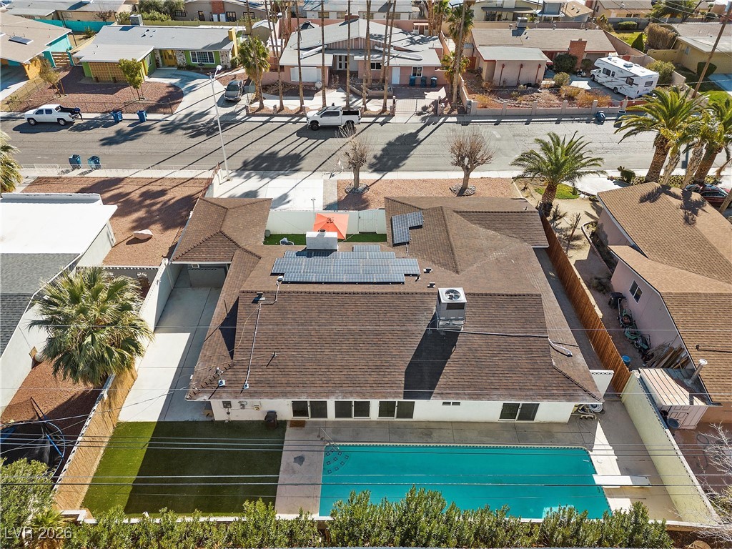 1554 Raindance Way Las Vegas, NV 89169 - Photo 5 of 25 Aerial view with a residential view