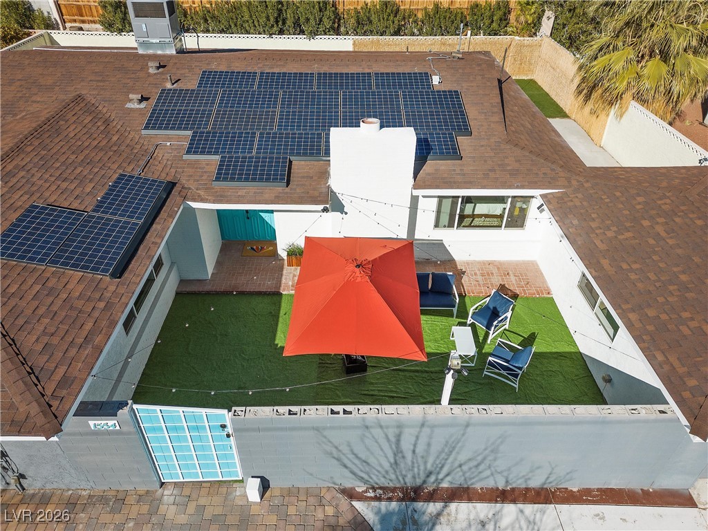 1554 Raindance Way Las Vegas, NV 89169 - Photo 6 of 25 Birds eye view of property